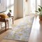World Rug Gallery Contemporary Abstract Elegance Runner Rug 2'x7' Yellow 934YELLOW2X7 - alternate 3